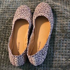 Lucky Brand Leopard Print Women's Flats